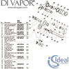 Ideal Standard Connect Air Concept Air Silver Storm Built-In Basin Mixer Tap Spares